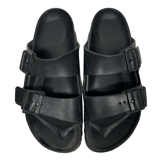 Birkenstock EVA Waterproof Sandals Black Size 40 Slides Arizona Comfort 9 9.5 US - Picture 1 of 8